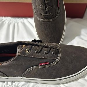 Levi, mens, 11, shoes, brown